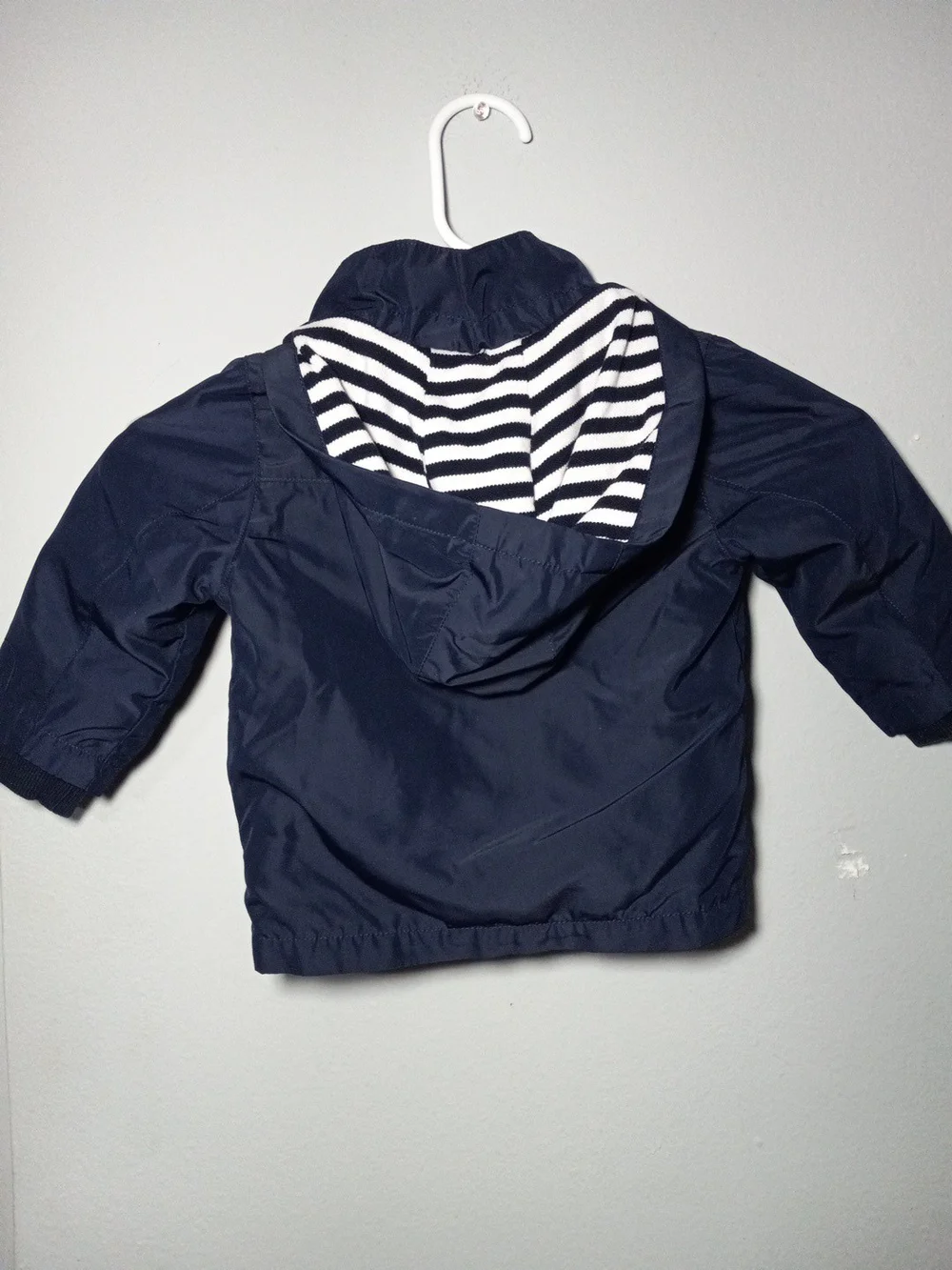 Mayoral Navy Kids' Lightweight Hooded Jacket Size 9M
